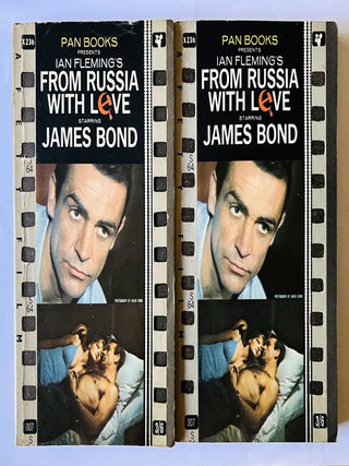 Item #75724 From Russia, With Love. Film tie-ins [two variant copies of the same impression]. Ian...