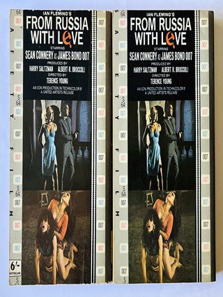 From Russia, With Love. Film tie-ins [two variant copies of the same impression].