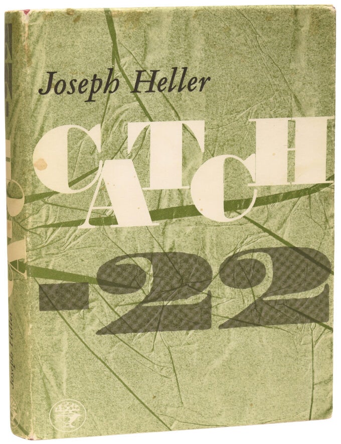 Item #75771 Catch-22. Joseph HELLER.