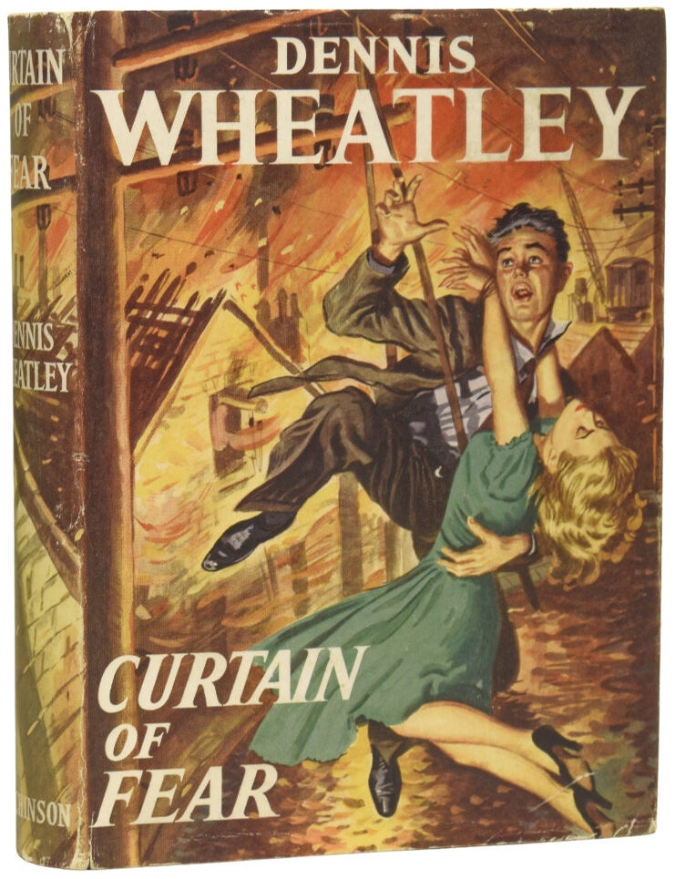 Item #75784 Curtain of Fear. Dennis WHEATLEY.