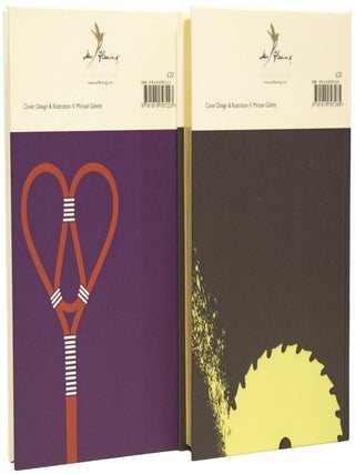 Casino Royale [together with] Goldfinger. Michael Gillette 007 Hardbacks. SPECIAL EDITIONS with metallic edges.