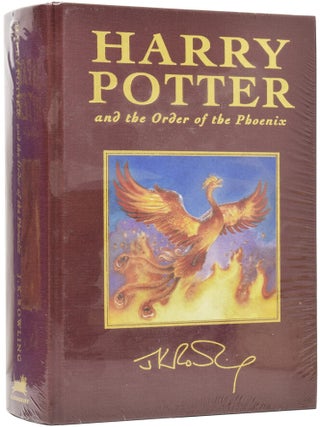 Item #75826 Harry Potter and the Order of the Phoenix. J. K. ROWLING, born 1965, Jason COCKCROFT