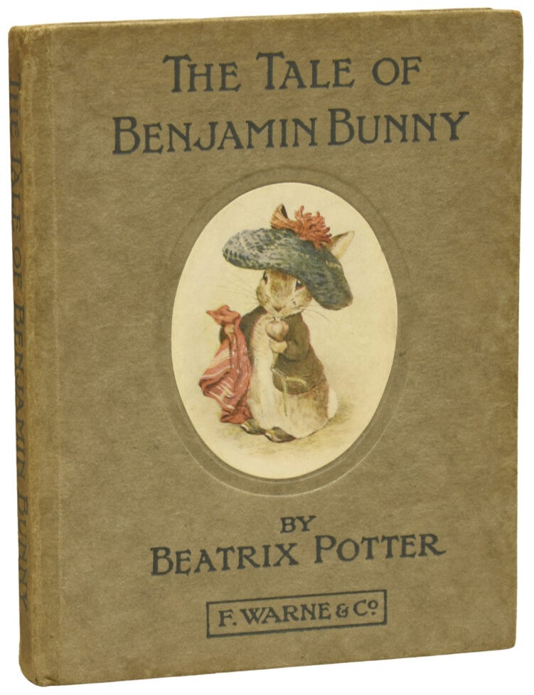 Item #75871 The Tale of Benjamin Bunny. Beatrix POTTER.