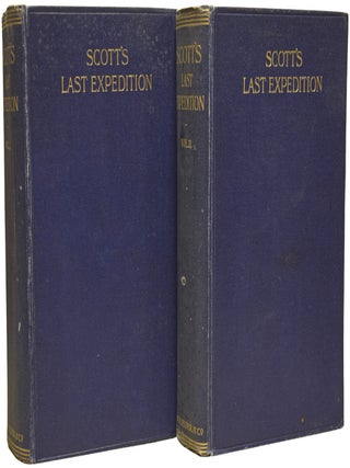 Item #75910 Scott's Last Expedition. Vol. I being the Journals of Captain R. F. Scott, R.N.,...