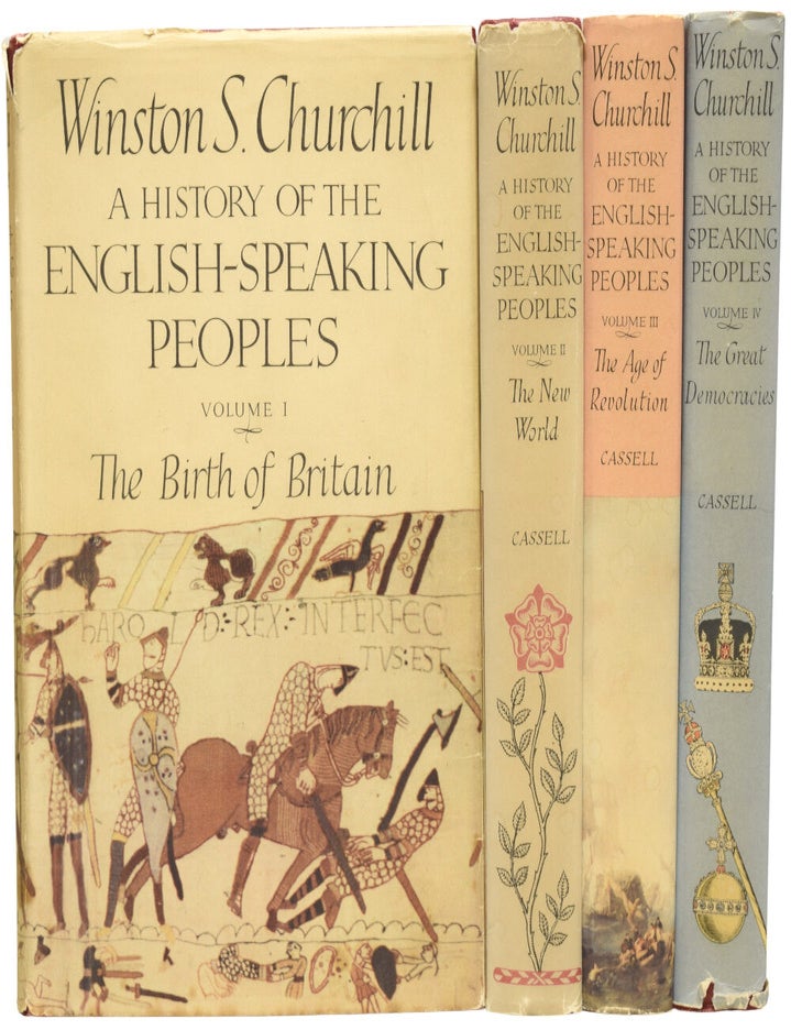 Item #75921 A History of the English-Speaking Peoples. Winston Spencer CHURCHILL, Sir.