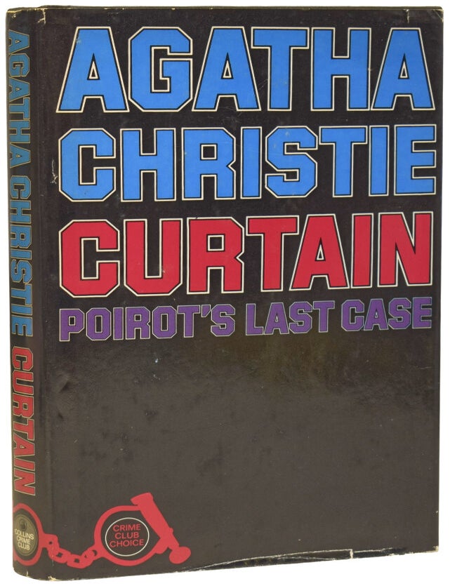 Item #75948 Curtain. Poirot's Last Case. Agatha CHRISTIE, Dame.