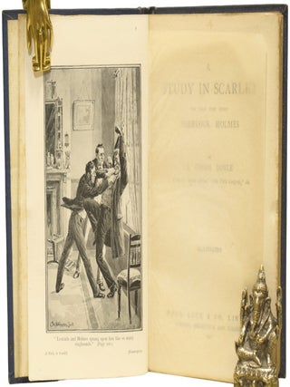 A Study in Scarlet. The First Book about Sherlock Holmes.