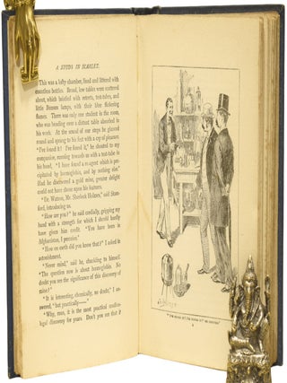 A Study in Scarlet. The First Book about Sherlock Holmes.