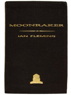Item #75997 Clamshell Box for Moonraker. Ian Lancaster FLEMING