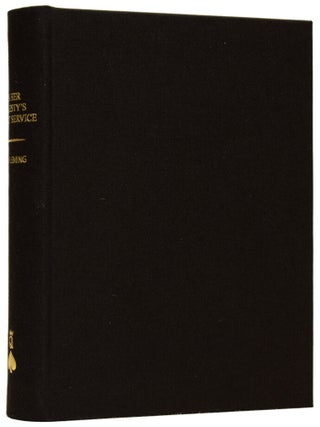 Item #75998 Clamshell Box for On Her Majesty's Secret Service. Ian Lancaster FLEMING