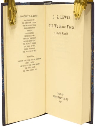 Till We Have Faces. A Myth Retold.