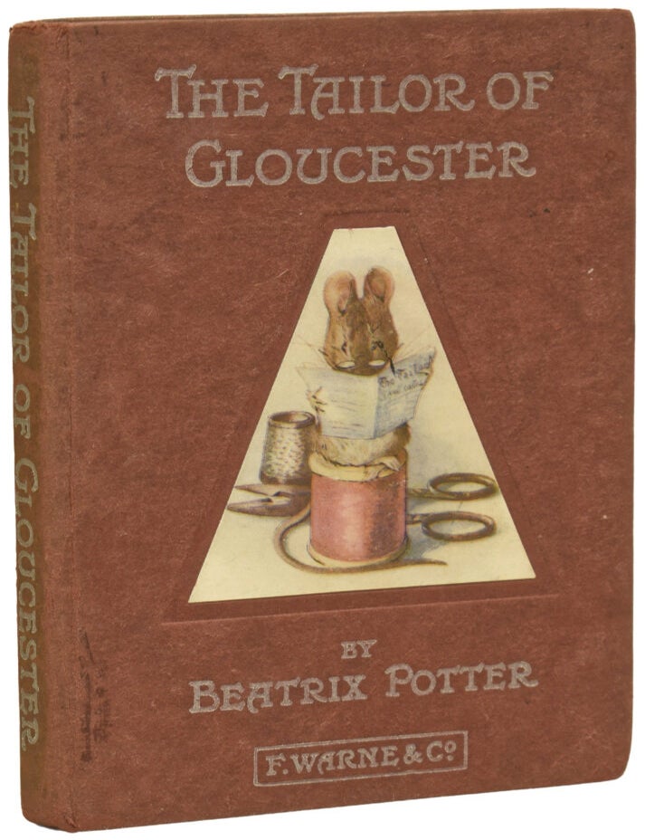 Item #76031 The Tailor of Gloucester. Beatrix POTTER.