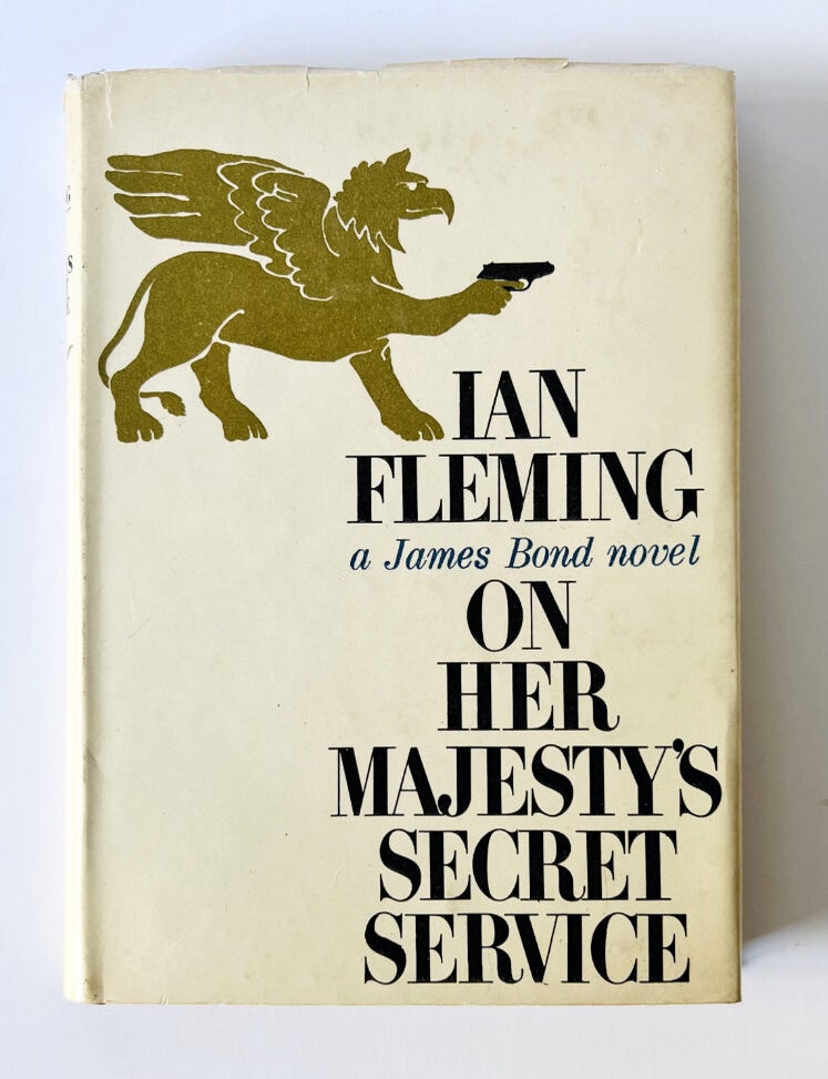 Item #76069 On Her Majesty's Secret Service. Ian Lancaster FLEMING.