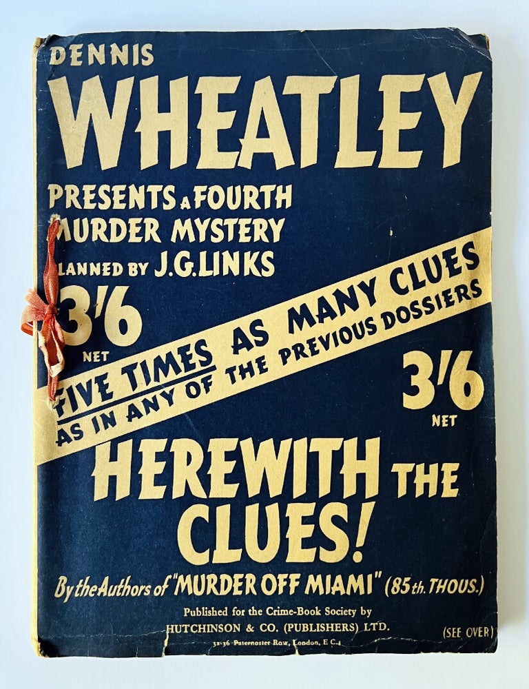 Item #76076 Herewith The Clues! Dennis WHEATLEY, J. G. LINKS.