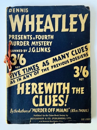 Item #76076 Herewith The Clues! Dennis WHEATLEY, J. G. LINKS