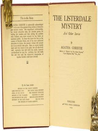 The Listerdale Mystery. And Other Stories.