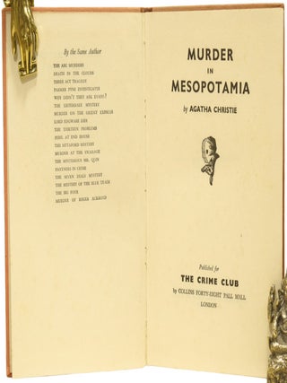 Murder In Mesopotamia (A Hercule Poirot novel).