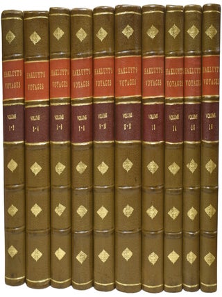 The Principal Navigations Voyages Traffiques and Discoveries of the English Nation. Collected by Richard Hakluyt, Preacher, and Edited by Edmund Goldsmid.