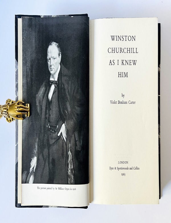 Item #76131 Winston Churchill As I Knew Him. Winston Churchill, Violet Bonham CARTER.