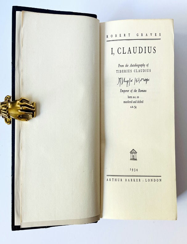 Item #76132 I, Claudius [and] Claudius The God [and] Count Belasarius. Robert GRAVES.