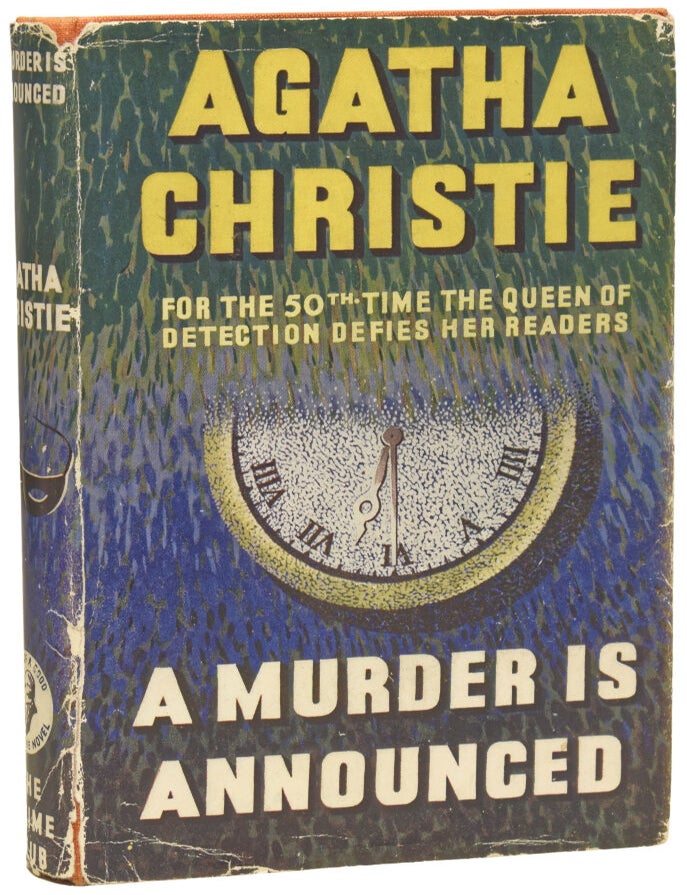 Item #76141 A Murder is Announced. Agatha CHRISTIE, Dame.