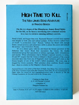 High Time To Kill.