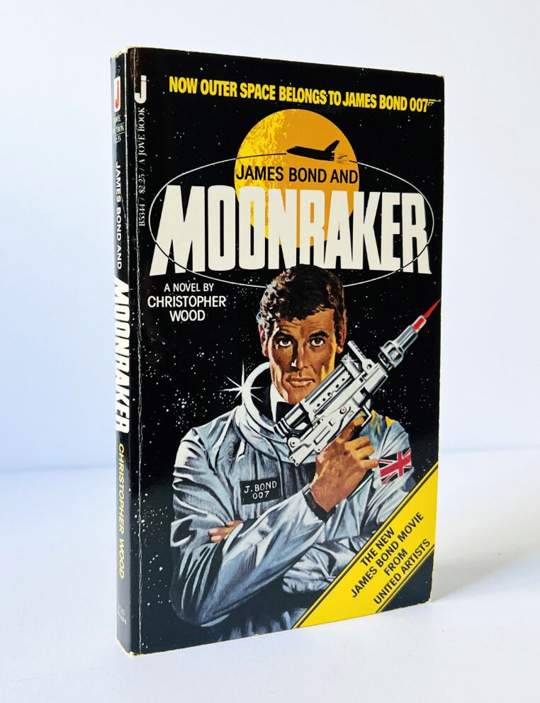 Item #76153 James Bond and Moonraker. Ian FLEMING, Christopher WOOD.