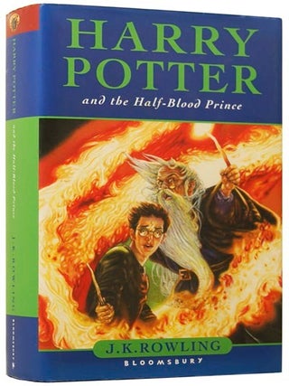 Item #76163 Harry Potter and the Half-Blood Prince. J. K. ROWLING, born 1965, Jason COCKCROFT