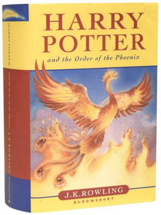 Item #76164 Harry Potter and the Order of the Phoenix. J. K. ROWLING, born 1965, Jason COCKCROFT