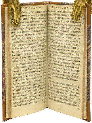 Consolatio Navigantium [Consolation for Voyagers]: in qu&acirc; docetur, & deducitur, quomodo per maria pereginantes &agrave; fame ac siti imm&ograve; etiam morbis, qui longinquo ab itinere ipsis contingere possunt, sibi providere ac suppetiari liceat. Omnium illorum, qui ad patri&aelig; salutem magnas ac diutinas navigationes obeunt, amori, auxilio, solatio, ac levamini, ex bon&acirc; animi mente descripta, & in lucem edita.