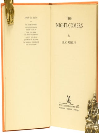 The Night-Comers. Associated British Picture Corporation (ABPC) reader's report, favourably assessing the novel's potential for film adaptation, together with a First Edition book.