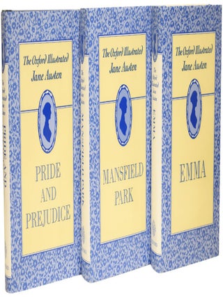 The Novels [Works] of Jane Austen. The Oxford Illustrated Jane Austen. The Text based on Collation of the Early Editions by R.W. Chapman. With Notes, Indexes and Illustrations from Contemporary Sources. The works include: Sense and Sensibility, Pride and Prejudice, Mansfield Park, Emma, Northanger Abbey and Persuasion, and Minor Works.