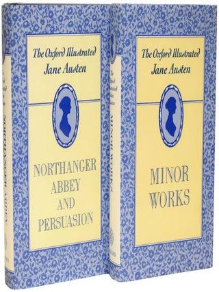 The Novels [Works] of Jane Austen. The Oxford Illustrated Jane Austen. The Text based on Collation of the Early Editions by R.W. Chapman. With Notes, Indexes and Illustrations from Contemporary Sources. The works include: Sense and Sensibility, Pride and Prejudice, Mansfield Park, Emma, Northanger Abbey and Persuasion, and Minor Works.