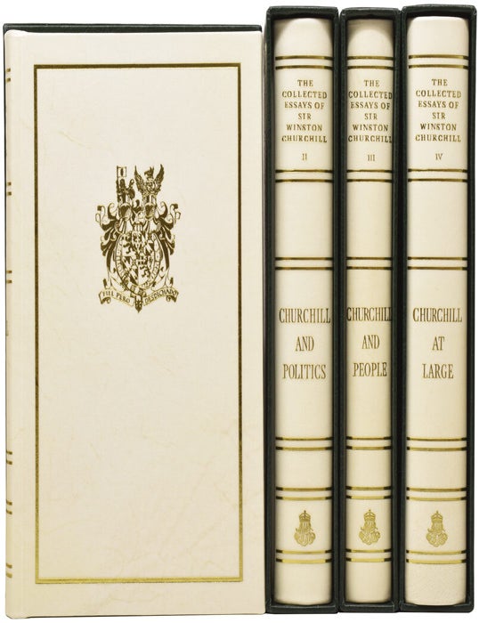 Item #76188 The Collected Essays of Sir Winston Churchill. The Centenary Edition. General Editor: Michael Wolff. Sir Winston S. CHURCHILL.