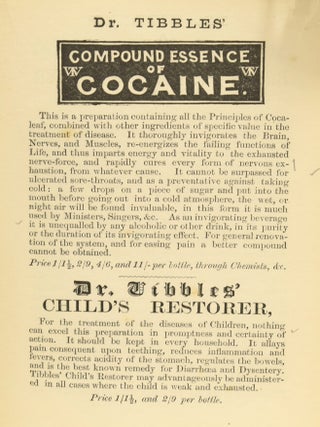 Erythroxylon Coca: A Treatise on Brain Exhaustion, as the Cause of Disease.