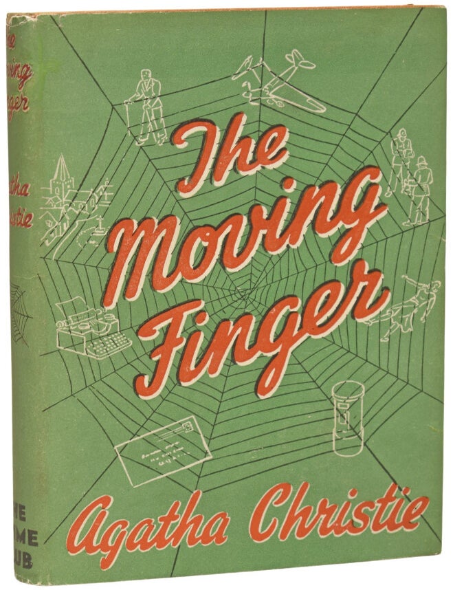 Item #76197 The Moving Finger. Agatha CHRISTIE, Dame.