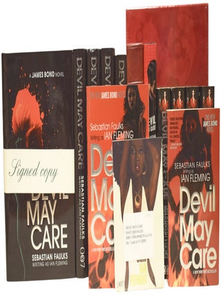 Item #76226 Devil May Care. Sebastian Faulks writing as Ian Fleming. Large group of first...