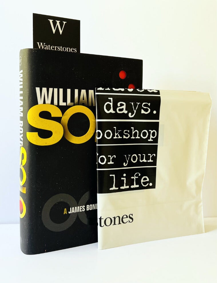 Item #76242 Solo [Waterstones Special Edition]. William BOYD, born 1952.