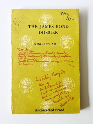 Item #76260 The James Bond Dossier. Kingsley AMIS, Sir, Ian FLEMING