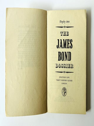 The James Bond Dossier.