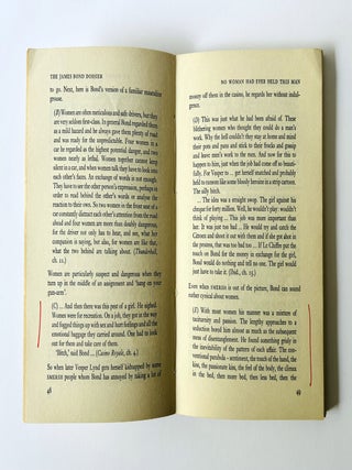 The James Bond Dossier.