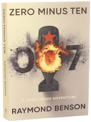Item #76275 Zero Minus Ten (a James Bond novel). Raymond BENSON, Ian FLEMING
