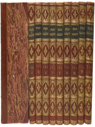 Item #76297 The Strand Magazine, volumes I to X. [The Adventures of Sherlock Holmes; The Memoirs...