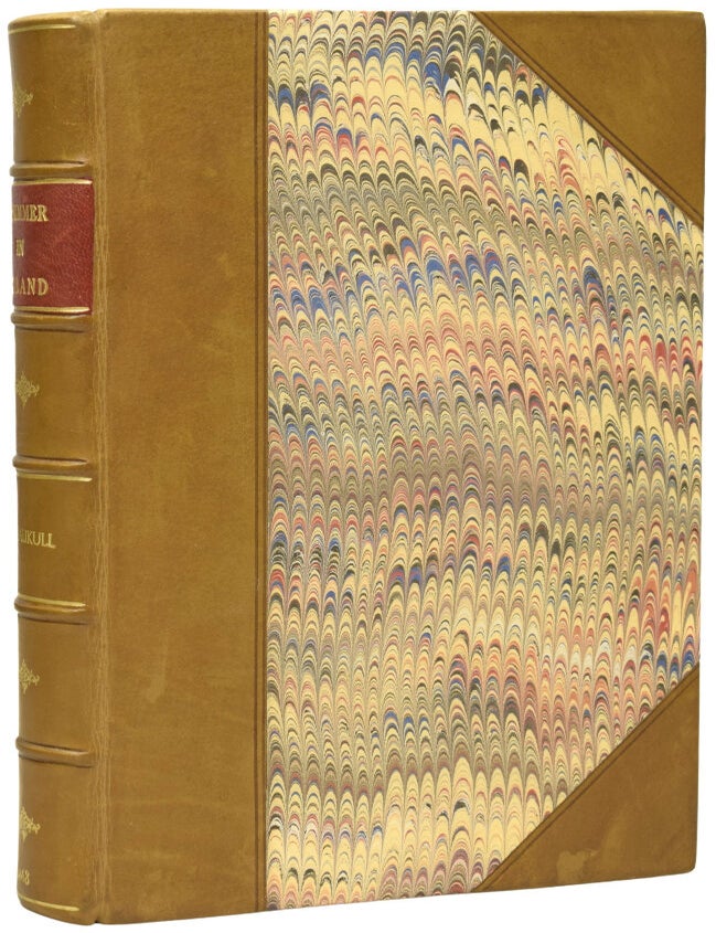 Item #76343 A Summer in Iceland. Translated by Rev. M. R. Barnard. C. W PAIJKULL.