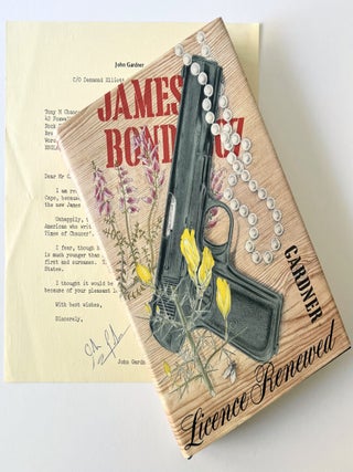 Item #76394 Licence Renewed, with related TLS. James Bond 007. Ian FLEMING, John GARDNER