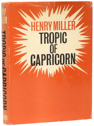 Item #76400 Tropic of Capricorn. Henry MILLER