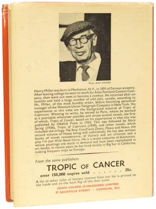 Tropic of Capricorn.