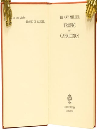 Tropic of Capricorn.