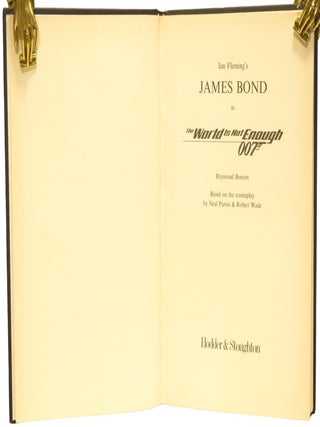 The World is Not Enough. Author's copy, INSCRIBED TO HIS PARENTS.