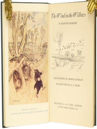 The Wind in the Willows. Illustrations by Arthur Rackham. Introduction by A.A. Milne.